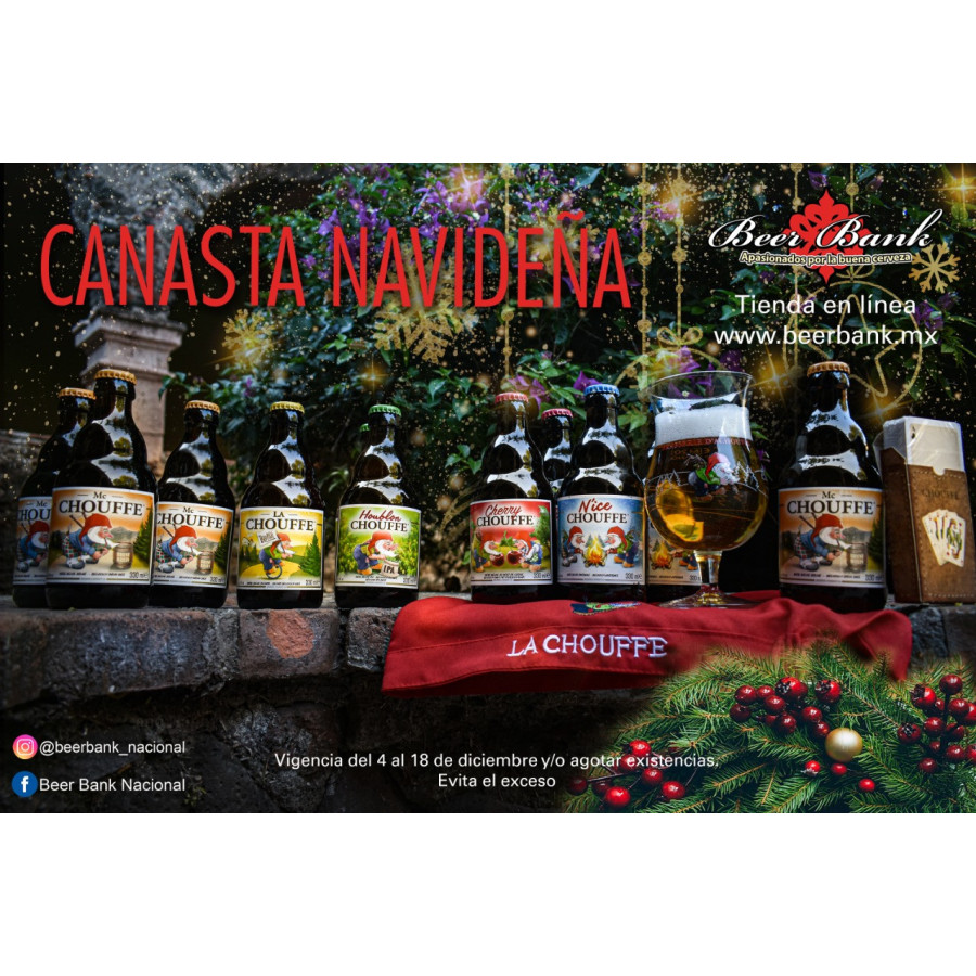 Canasta Navideña D´CHOUFFE - Beerbank